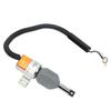 Fuel Stop Solenoid 17004061 12V Cut Off Shutdown Control Valve Replacement for Takeuchi Woodward TL140