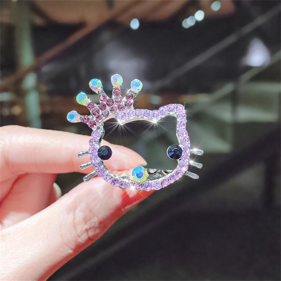 Neue Kinder Diademe Kronen Kleine Kinder Mädchen Strass Kristall Krone Herz Prinzessin Party Accessoires Haarschmuck Ornamente