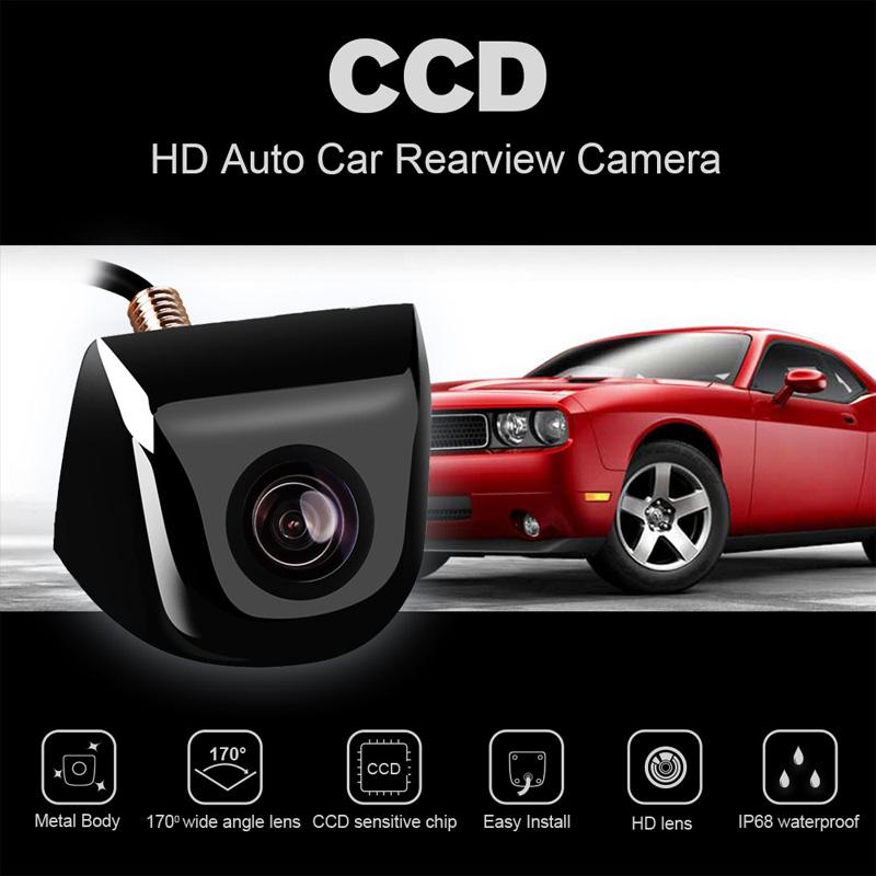 Car Reversing Rear View Screw External CCD High-definition 170° Wide Angle Car Night Vision Waterproof Metal Reversing Camera