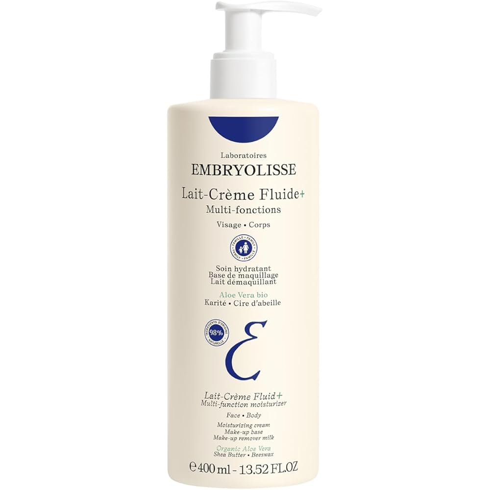 

Embryolisse Moisturizing Milk Plus 400ml Multi-Functional Hydrating Lotion for Dry Skin
