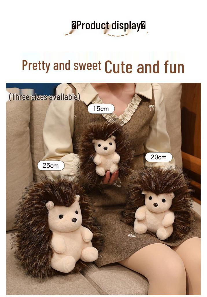 Adorable Realistic Hedgehog Plush Toy for Kids – Perfect Gift & Sleep Companion