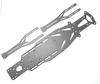 Metal Garage Japan Original YOKOMO Carbon Fiber Final Wheelbase 239 WB239 YD-2 Chassis, (MGYD2-12C)