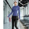 WEZHO Women's Quick-Dry Long Sleeve Yoga & Running Sportswear Set