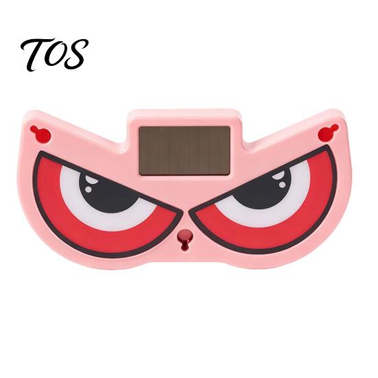 Custom Car Interior Decor Solar Demon Eye Window Light, Dynamic LED Night Light with Smart Enthusiast Display Sensor Modes, Suction Cup, Wireless USB