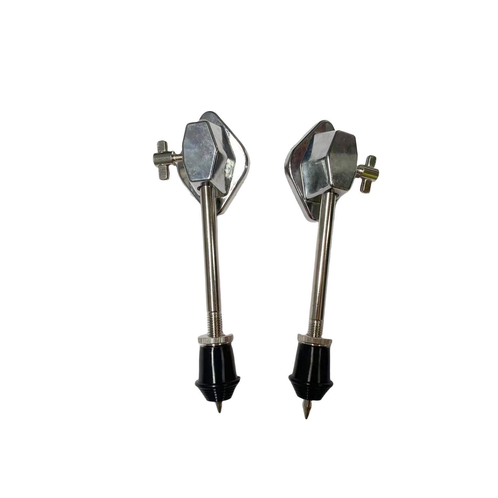 Drum Kit Accessories: Metal Tom-Tom Legs, Bases, and Bass Drum Feet