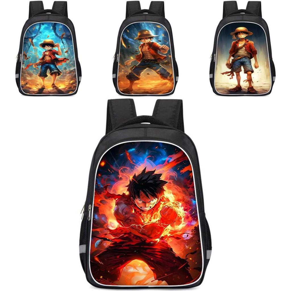 Large Capacity Lightweight Oxford Cloth Backpack For Kids Unisex School Bag