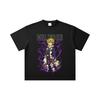 260 GSM Doppelgarn 32er Zählung 100% Baumwolle Sieben Todsünden V7 Meliodas Druck Unisex Schweres Baumwoll-T-Shirt