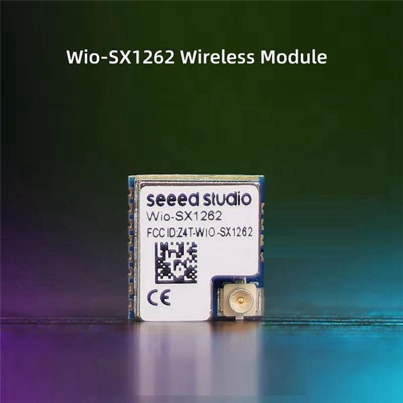 

3Pcs Seeed Wio-SX1262 Wireless Module SX1262 Embedded Supports Lora&Lorawan On EU868 & US915