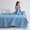 Quilted Summer Sleeping Quilt Lightweight Thin Quilt Duvet Air Conditioning Blanket  Dormitory