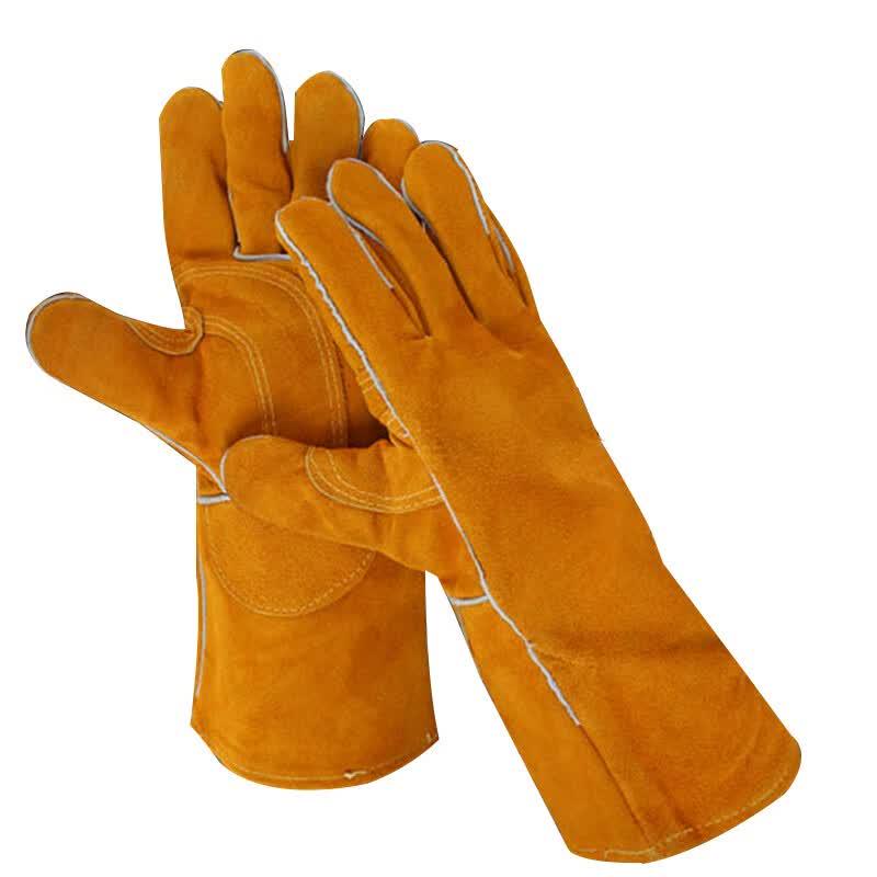 CNMF Long Leather Welding Gloves