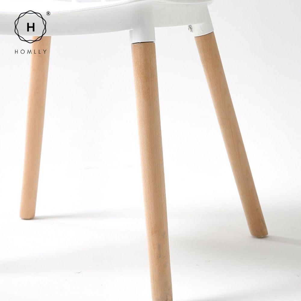 Homlly Nordic Windsor Dining Oak Leg Chair ( X2 PCS)