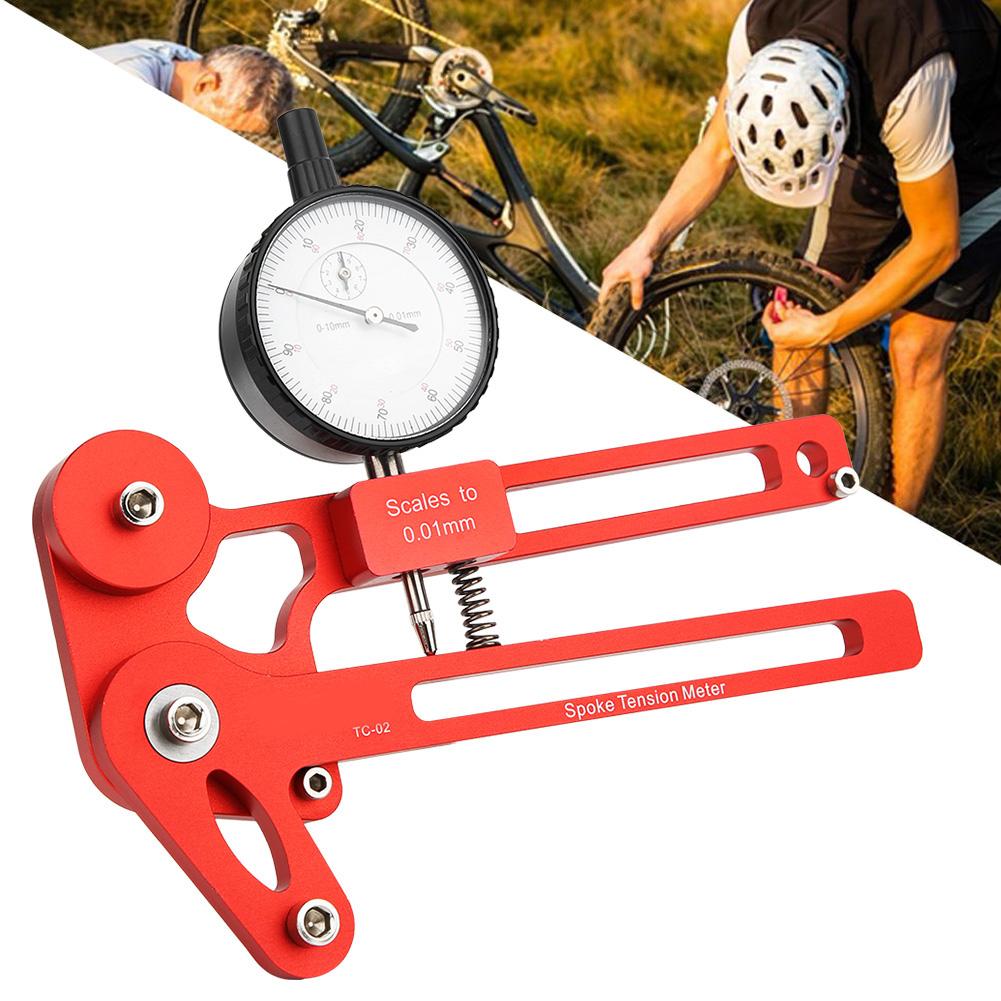 Repair Tools Bike Spoke Tension Meter Digital Scale Msures for Bikes Wheels Adjustment Tool