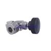 Free ship Adjustable Right angle needle 6 8 10 12mm 1/8 1/4 3/8  inch hard tube SS304 Flow Control shut off crane needle valve