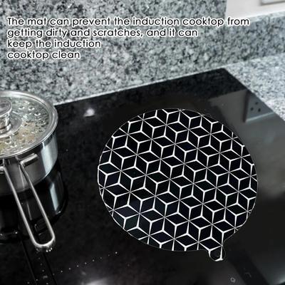 Silicone Induction Cooktop Mat Cooktop Scratch Protector For Induction Stove Multifunctional Silicone Mats For Air Fryer Liners