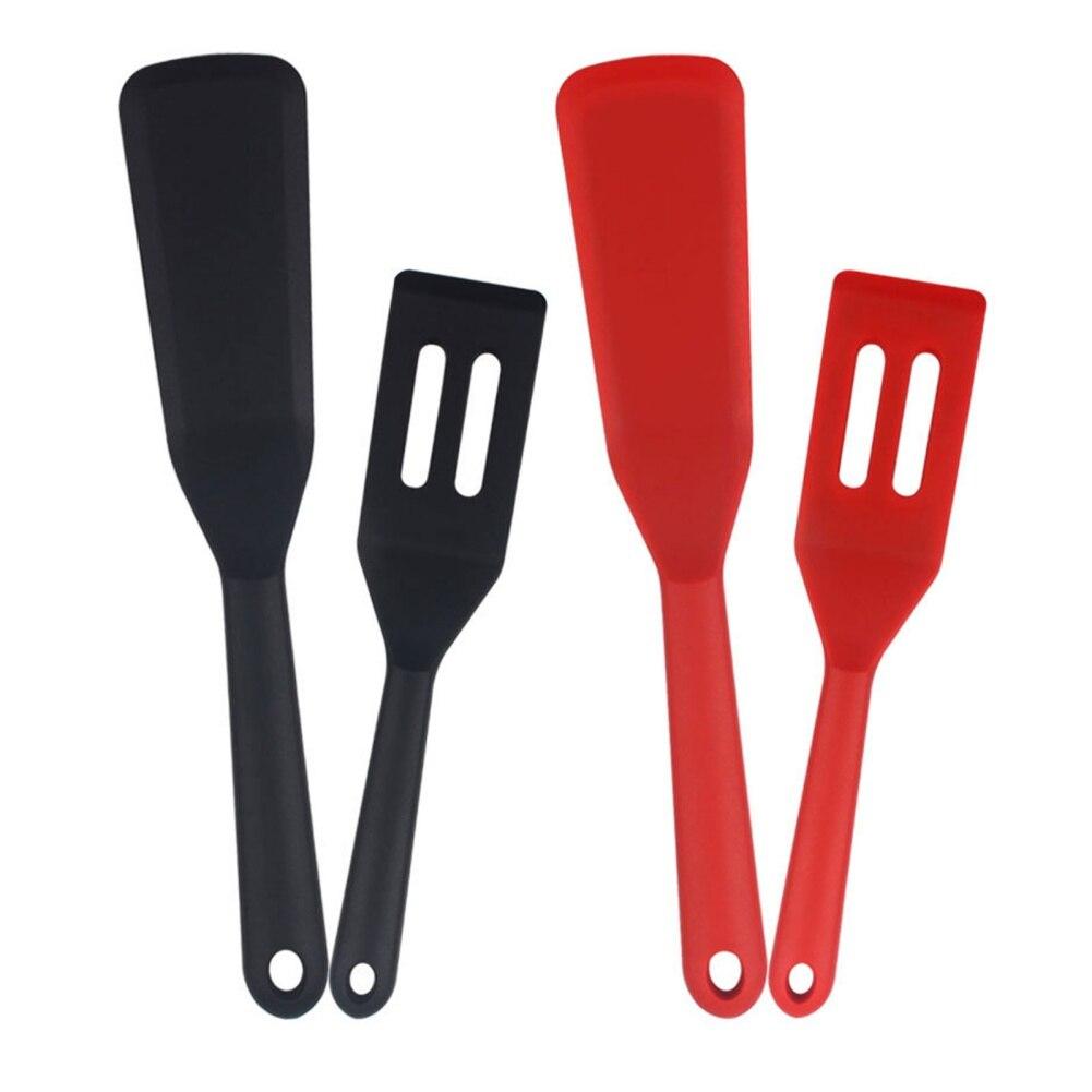 Silicone Spatula Non Stick Heat Resistant for Fishes Eggs Omelets