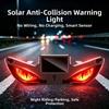 Solar LED Atmosphere Lamp Universal Vehicle Safety Light Gifts Car Warning Light