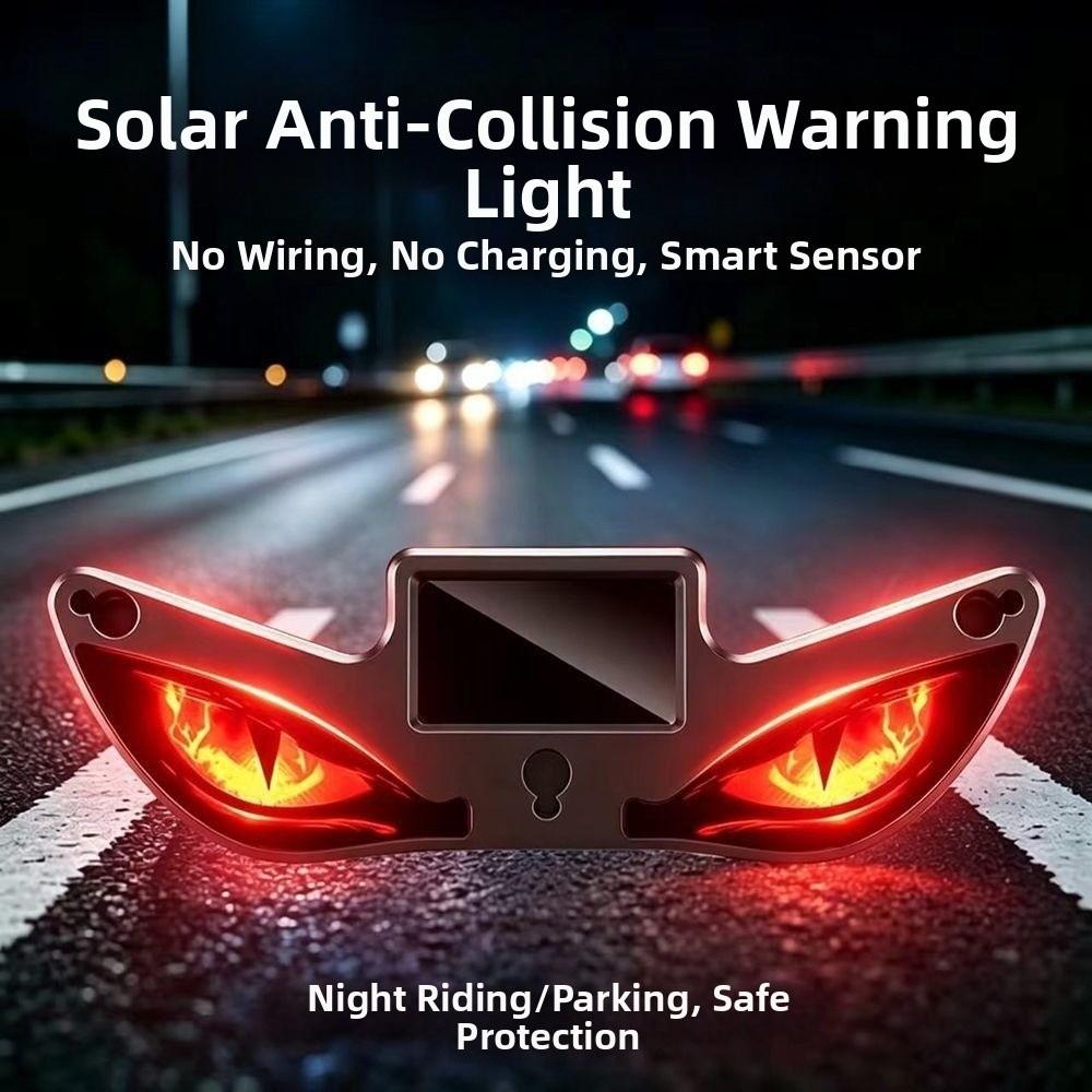 Suction Cup Car Warning Light Solar Vehicle Safety Light New LED Atmosphere Lamp