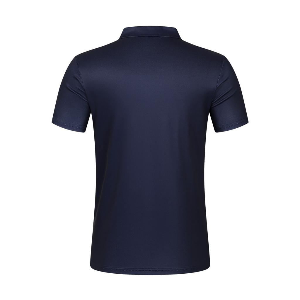 New Men's Casual POLO Shirt Summer Lapel Buttons Striped Casual Versatile T-shirt Tops