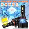 9005 HB3 9006 HB4 Auto Bulb Canbus Led headlight CSP 3570  Chips 6000K white Car Headlight Light 30000LM 12V Light Bulbs