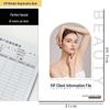 Beauty Salon Customer Record Book A4: Membership, Health, and Attendance Log