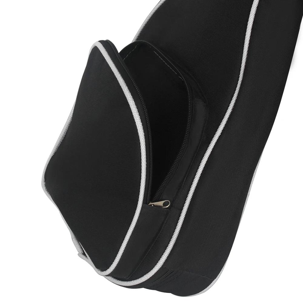 IRIN 23 Inch Ukulele Bag Black Foldable Soft Case Oxford Cloth Ukulele Mini Guitar Shoulder Backpack Guitar Parts & Accessories