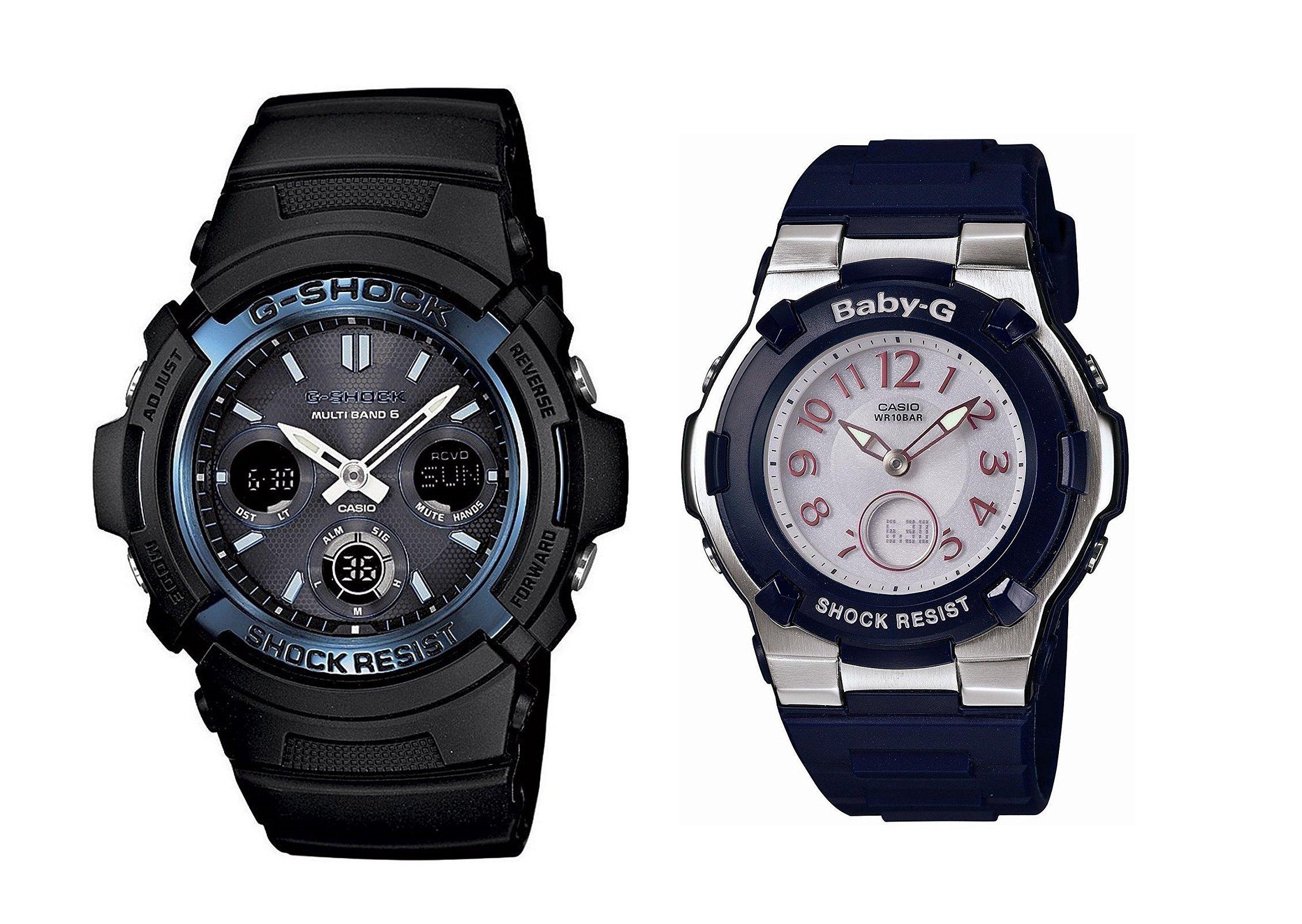 

CASIO pair watch G-SHOCK/BABY-G AWG-M100A-1AJF&BGA-1100-2BJF