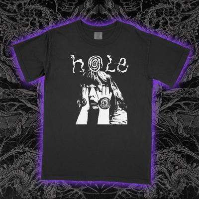 Hole T-Shirt Vintage 90er Grunge Band Grafik T-Shirt Courtney Love Rock Unisex Weich