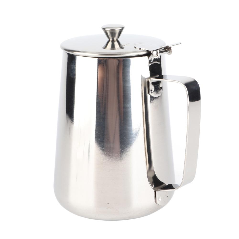 1500ml Milk Frothing Pitcher With Lid Latte Art Cup Frothing Cup Frothing Pitcher Coffee Art