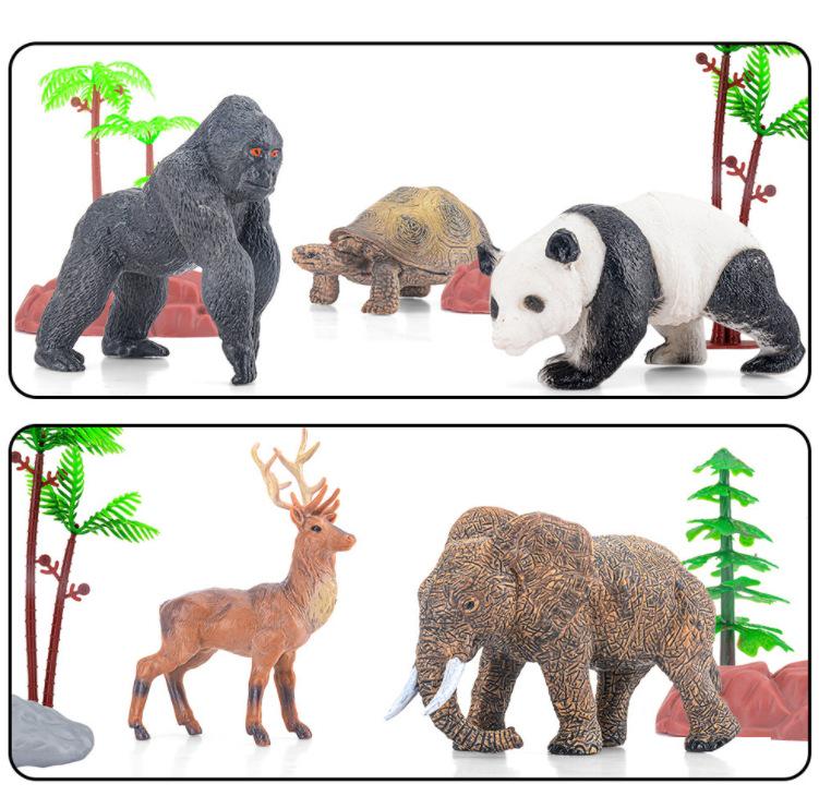 Educational Wildlife Simulation Model: Interactive Science & Cognitive Toy for Kids