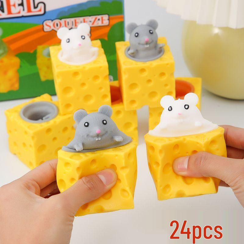 

Prank Stress Relief Toys: Rewards & Gifts for Kids in Kindergarten & Primary School 2 Squeeze Squirrels