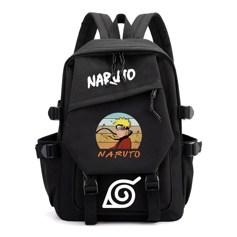 Animation peripheral junior high school backpack cross-border new large-capacity backpack computer bag