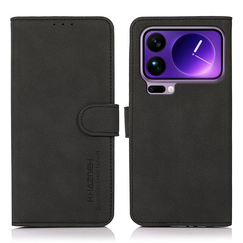 

KHAZNEH For Xiaomi 17 Pro Case Anti Scratch PU Leather Wallet Stand Phone Cover