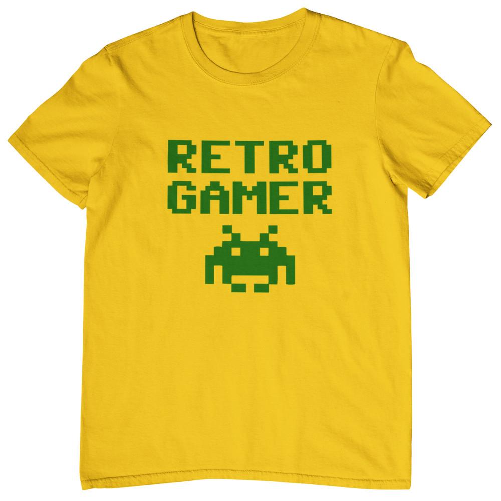 RETRO GAMER T-SHIRT (Albernic console snes nes atari ps 1 2 xbox 80s rasberry pi Unisex T-Shirt L