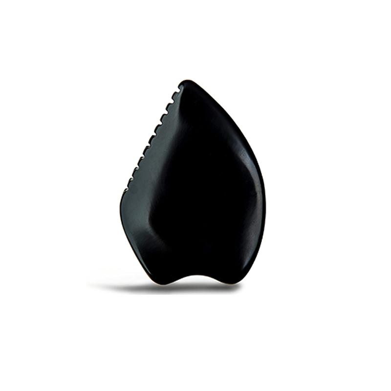 

Natural Black Bian Stone Gua Sha Massager Gouache Scraper Tool Facial Beauty Skin Care Acupuncture Spa Anti-Wrinkle Massage