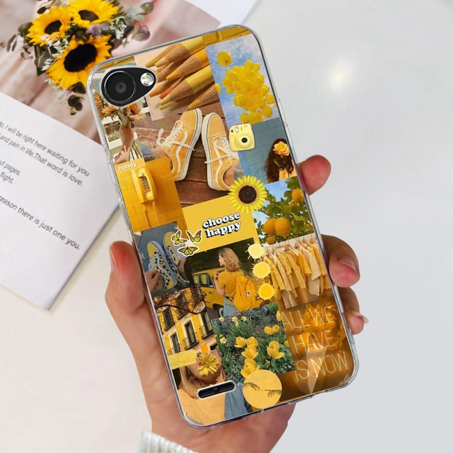 For LG Q6 Case M700 M703 Cute Painted Cover Soft Silicone Phone Case For LG Q6 Q6+ LGQ6 Back Cover Bumper For LG Q6 5.5'' Fundas