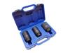 1/2" Impact Socket Set, Deep Sockets for Impact Wrenches, 30mm, 32mm, 36mm, 12-Point, Impact Wrench Compatible, Hub Nut, Surface Contact