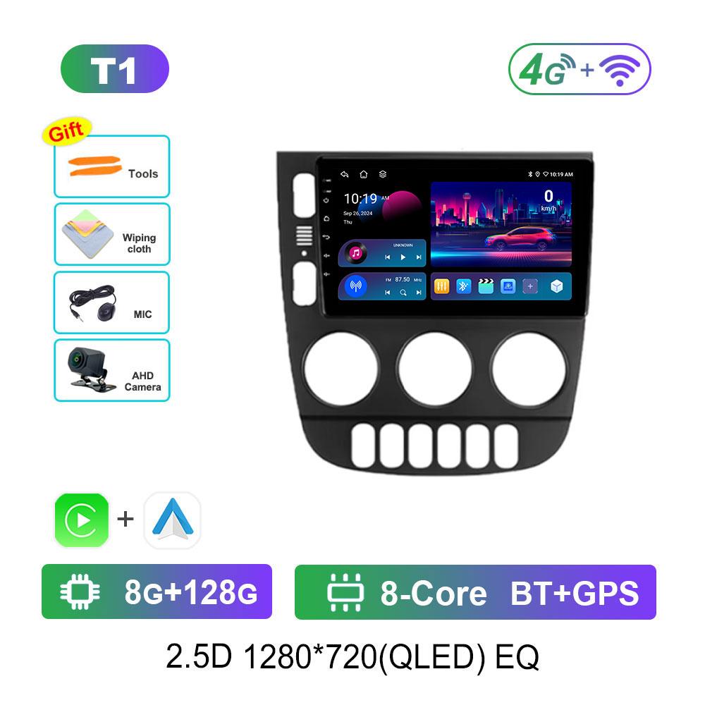 Car Radio Multimedia Player for Mercedes Benz M-Class W163 ML 1997 - 2005 Android 14 4G DSP Stereo Navi GPS WIFI Touch Screen