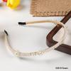 Women's French Retro High-End Pearl Headband: Versatile Hair Accessory for Styling and Face Washing