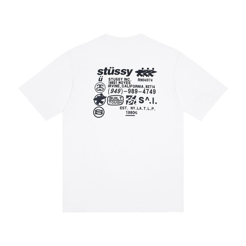 Camiseta de Algodón Unisex de Corte Holgado con Estampado de Letras Camiseta Casual de Manga Corta para Adolescentes y Adultos