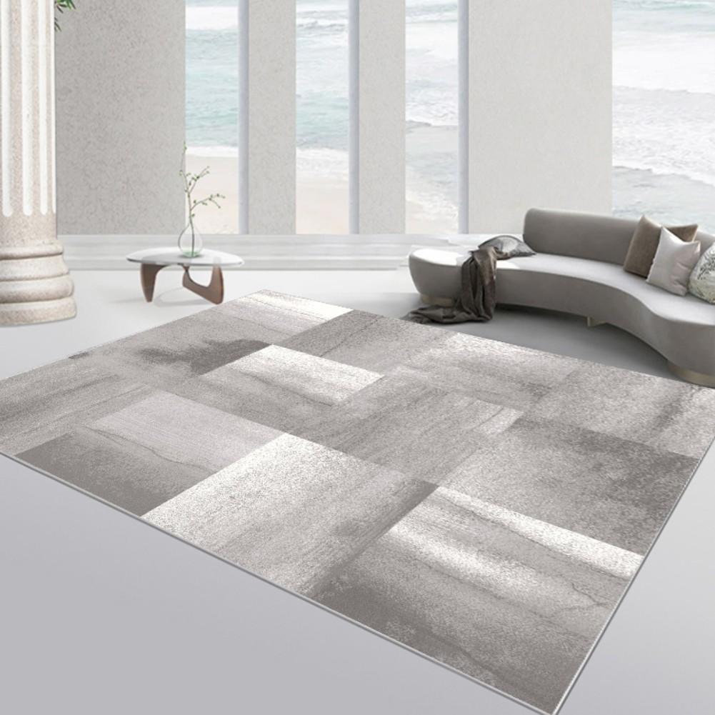 

Simple Geometric Rugs - Living Room Entry Door Coffee Table Rug - Bedroom Side Rug - Autumn/Winter Warmth Decor for Home 80x120cm 31x47inch