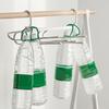 Folding Pants Rack 6 Layered Multifunctional Collapsible Stainless Steel Trouser Hangers Towel Closet Organizer White