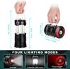 Camping Lantern Rechargeable Led Lanterns Hurricane Light With Flashlight and Magnet Base for Camping Hiking Emergency Outages