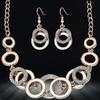 YouBella Jewellery Sets for Women Crystal Studded Necklace Jewellery Set with Earrings for Girls/Women