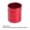 1/2/4set Aluminum Alloy Bike Headset Washer Mountain Bicycle Front Fork Washer Bike Stem Handlebar Spacers Ring Gasket