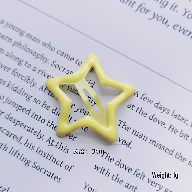 Dopamine Star Hairpin: Cute, Versatile Hair Accessory for Girls
