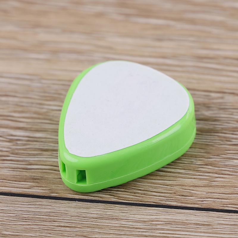 1/5 sztuk Plactic Guitar Pick Plectrum Holder Case Box Części w kształcie serca