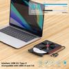 External CD/DVD Drive,USB 3.0 CD DVD +/-RW Burner CD ROM External DVD Drive CD Reader DVD Player for PC Laptop Desktop