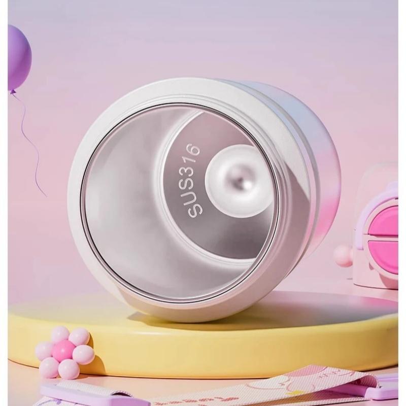 680ML Portable Vacuum Flasks 316 Stainless Steel Ceramic Inner Straw Cup Student Water Bottle Travel Tumbler
