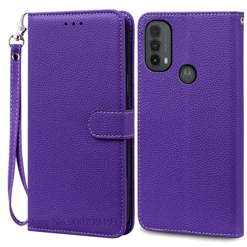 E20 E30 E40 Pouzdro Pro Motorola E20 Pouzdro Peněženka Kožený Vyklápěcí Kryt Pro Motorola Moto E40 E30 E20 Pouzdro Vyklápěcí Knižní Kryt Fundas