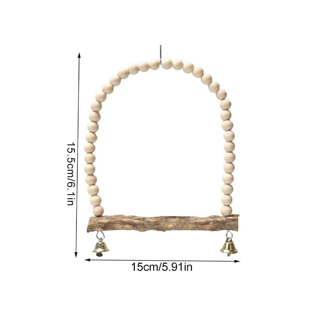 New Bird Toy Swinging Parrot Toy Parrot Hammock Pet Toy Pet Supplies Bird Accessories Toy